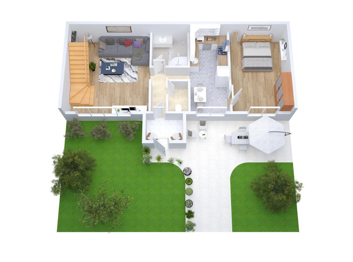 La Maisonnette Le Blanc-Mesnil Exterior foto